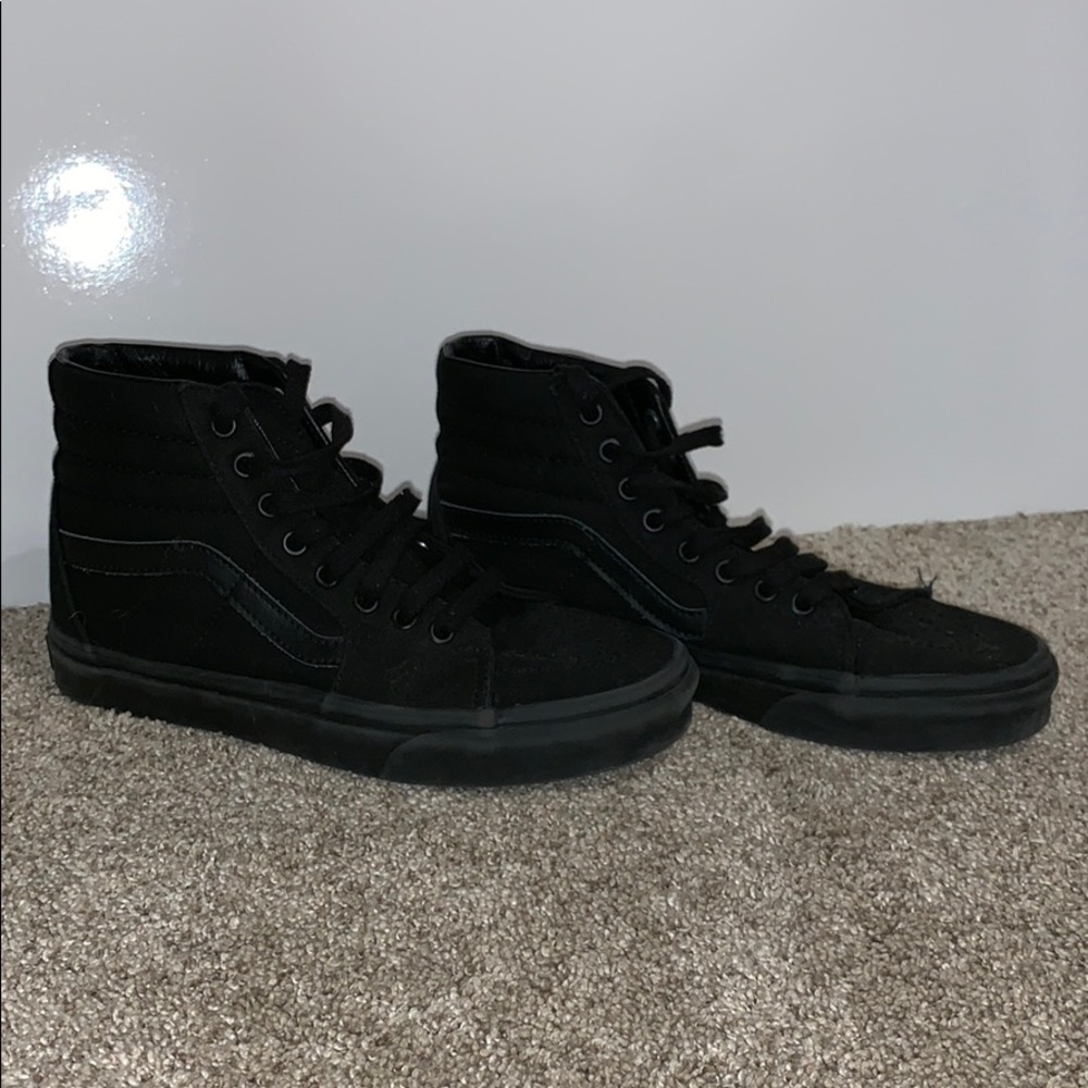 Vans Black Hightops